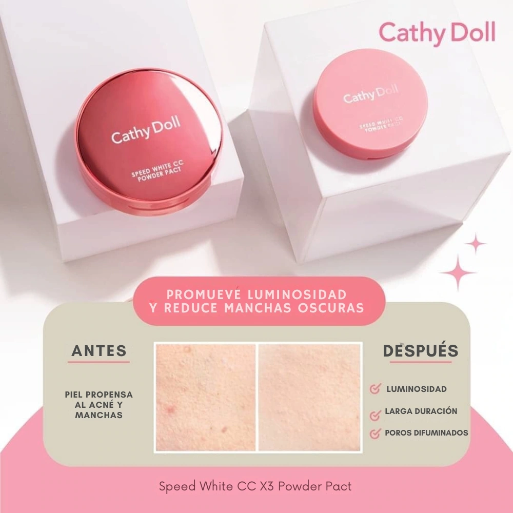 CC SPEED WHITE X3 POWDER PACT SPF40 PA+++ - Imagen 3