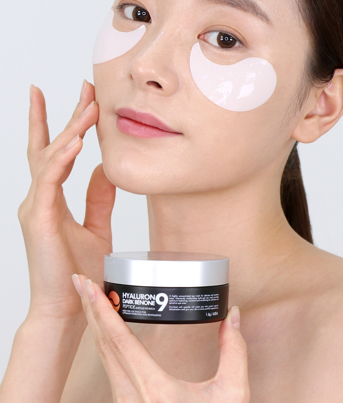 Hyaluron Dark Benone Peptide 9 Ampoule Eye Patch